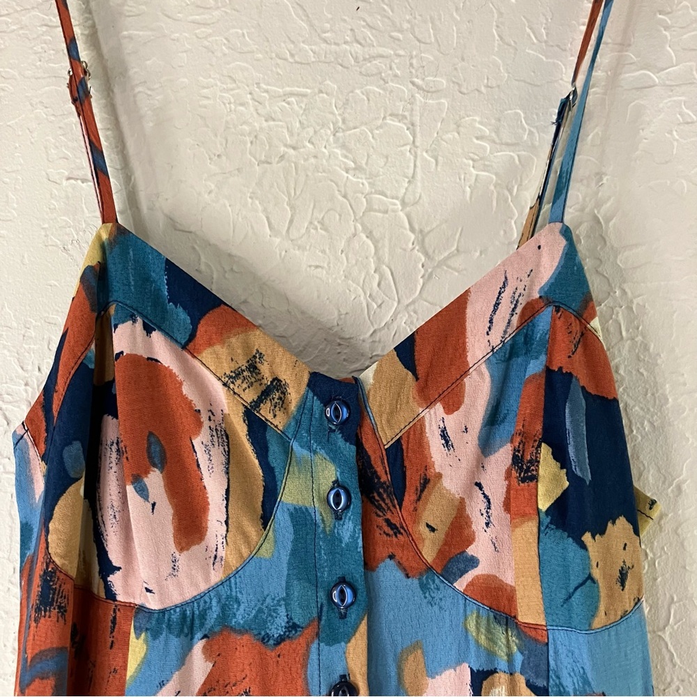 ROLLA'S Multicolor Abstract Midi Dress - Picture 4 of 14